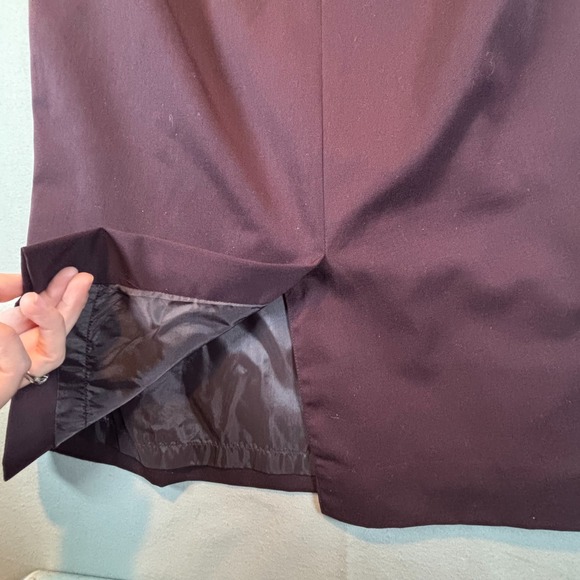 Jones New York Blazer Skirt Suit Set Women's 16 Brown Two Piece Career Outfit - Picture 12 of 16